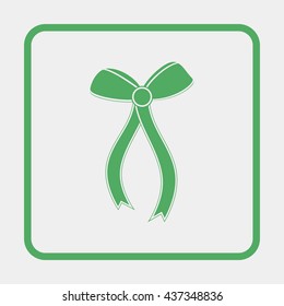 Ribbon bow illustration.