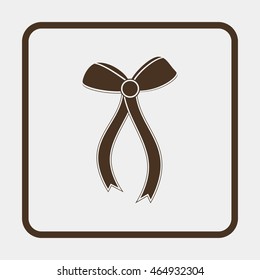 Ribbon bow illustration.