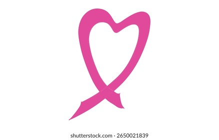 fita arco cor rosa desenho elemento desenho objeto gráfico coração símbolo do sinal do amor consciência do câncer de mama outubro mês caridade consciência do câncer de mama ajuda esperança sobrevivente saúde câncer de mama