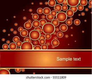 ribbon buttons backdrop