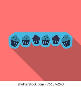 ribbon with cakes