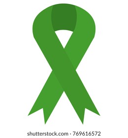 ribbon campaign isolated icon