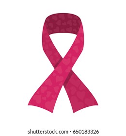 Ribbon cancer symbol