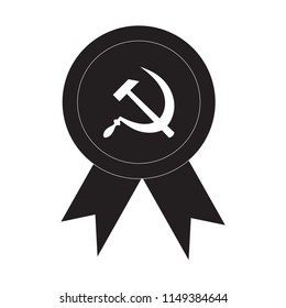 Ribbon of cccp icon, Com