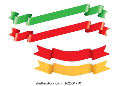 Ribbon collection.