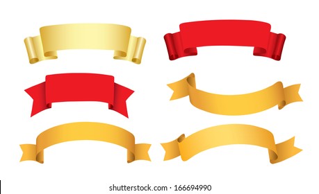 Ribbon collection.
