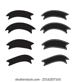 Ribbon  collection for various design element