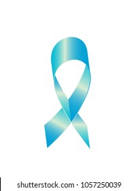 Ribbon commemorative blue