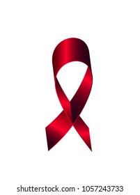 Ribbon commemorative red