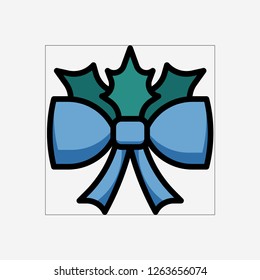 Ribbon concept line icon. Ribbon concept outline symbol design. Can be used for web and mobile UI/UX. Modern vector style.