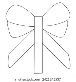 Ribbon continuous single line art drawing concept world cancer day outline vector illustration
