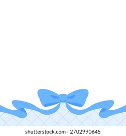 Marco de la decoración de la cinta, fondo, patrón de verificación diagonal, tamaño cuadrado