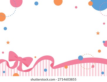 Quadro de Decoração de Faixa de Opções, Objeto Circular, Design Pop