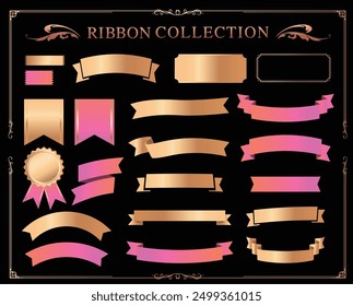 Ribbon decorations and decoration materials inspired by Halloween