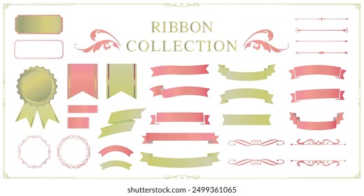Ribbon decorations and decoration materials inspired by Halloween