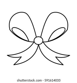 ribbon decorative bow icon