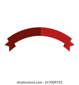 ribbon decorative frame icon