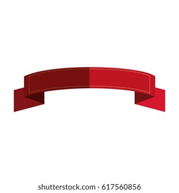 ribbon decorative frame icon