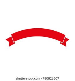 ribbon decorative frame icon
