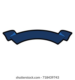 ribbon decorative isolated icon
