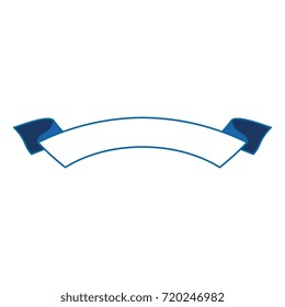 ribbon decorative isolated icon