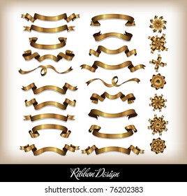Ribbon Design Stock Vector (Royalty Free) 76202383 | Shutterstock