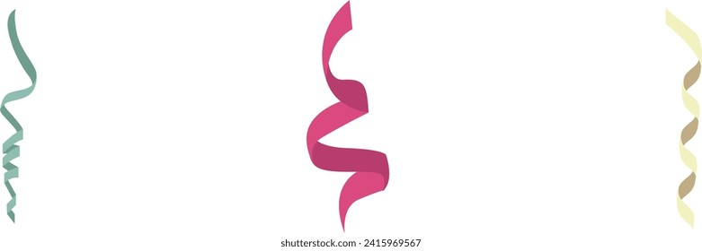  ribbon, design texture, abstrac shape 