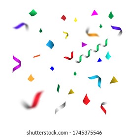 ribbon element for celebrating birthdays online social distancing together,Digital greeting,birthdays,eCards for Birthday online,Sale Promotion,isolated vector,birthday decorations