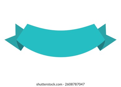 Ribbon element. Vintage. Modern simple ribbon. Vector illustration
