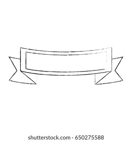 ribbon emblem blank