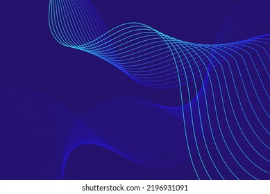ribbon flow line striped science theme neon background can be use for commercial banner food and beverage label product presentation package design vector eps