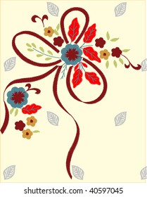 ribbon flower