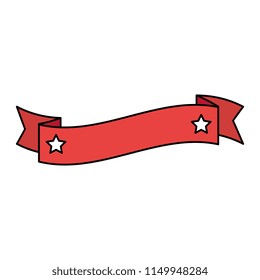 ribbon frame decoration icon