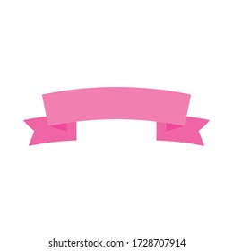 ribbon frame decoration isolated icon vector illustration design