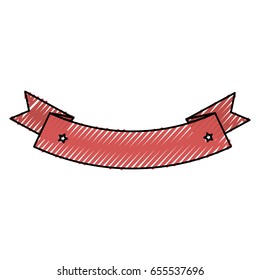ribbon frame decorative icon