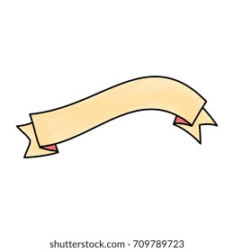 ribbon frame decorative icon