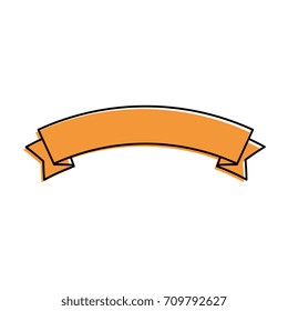ribbon frame decorative icon