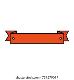 ribbon of frame decorative icon