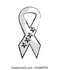 ribbon frame isolated icon vector illustration design