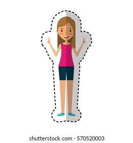 ribbon frame isolated icon vector illustration design