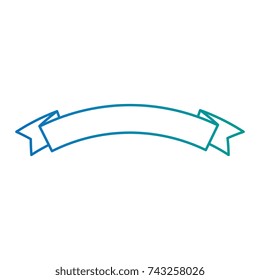 ribbon frame single icon