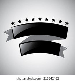 ribbon  graphic design , vector illustration