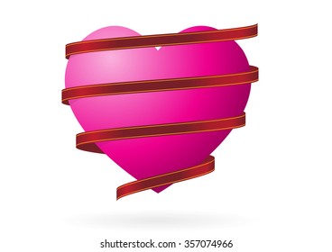 ribbon heart