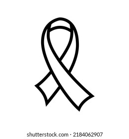 vector de icono de línea de cinta de vídeo. señal de la cinta de vídeo. símbolo de contorno aislado ilustración negra