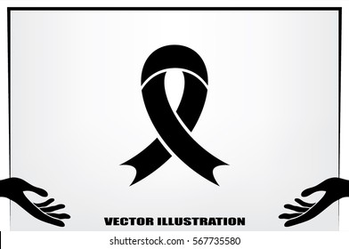Ribbon icon.