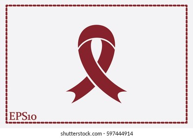 Ribbon icon.