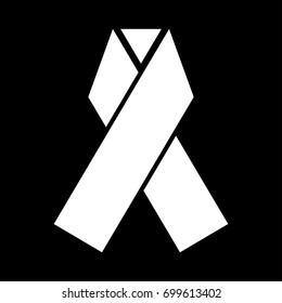 Ribbon icon .