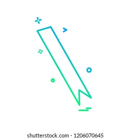 Ribbon icon design vector