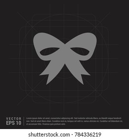 ribbon icon - EPS 10