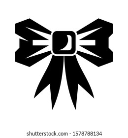 ribbon icon isolated sign symbol vector illustration - high quality black style vector icons
